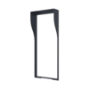 R29 In Wall Mounting Rain Cover Black